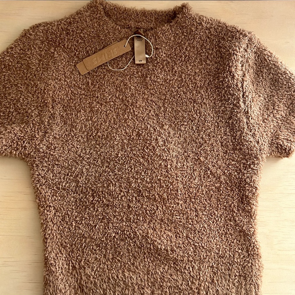 Skims cozy crop top